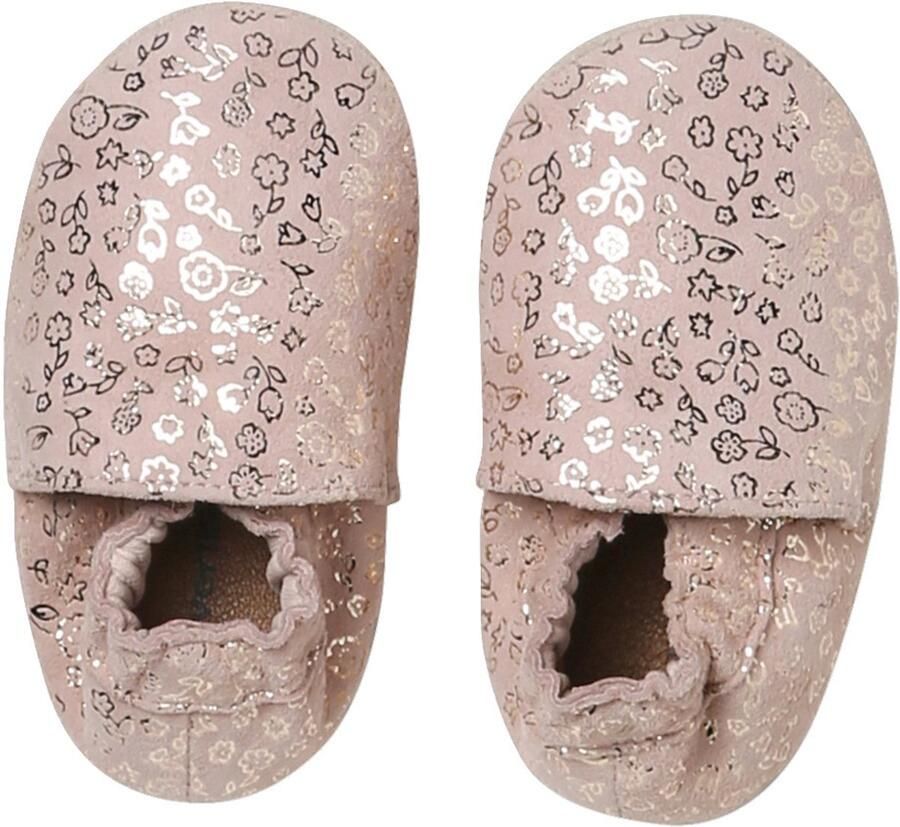 Vertbaudet Elastische leren babyschoentjes in soepel leer