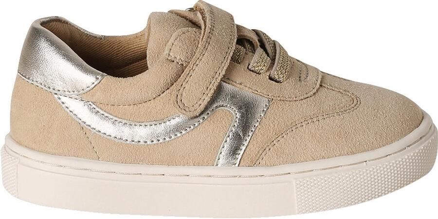 Vertbaudet Elastische leren baskets voor kinderen