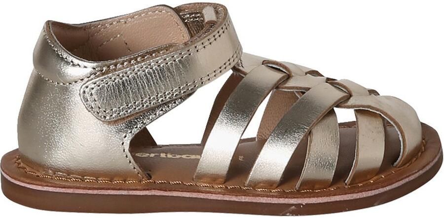 Vertbaudet Gesloten leren sandalen