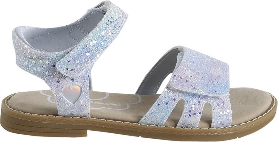 Vertbaudet Glitzersandalen met klittenband voor kinderen kleutercollectie
