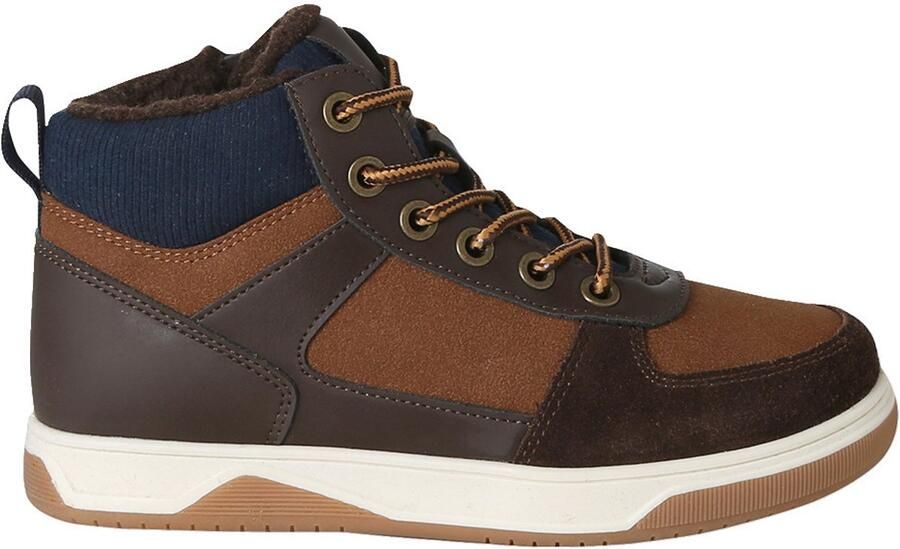 Vertbaudet Hoge sneakers voor jongens met veters en klittenband