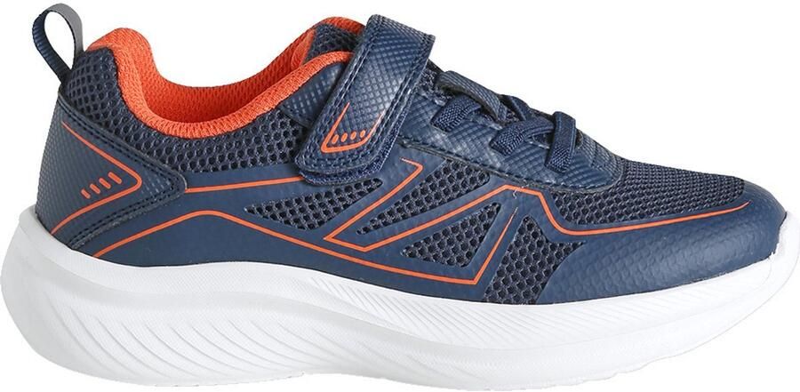 VERTBAUDET Jongenssneakers met klittenband marineblauw