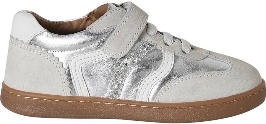 Vertbaudet Lage baskets voor meisjes van leer