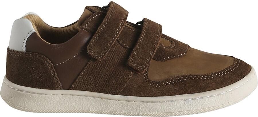 Vertbaudet Leren kindersneakers met klittenband