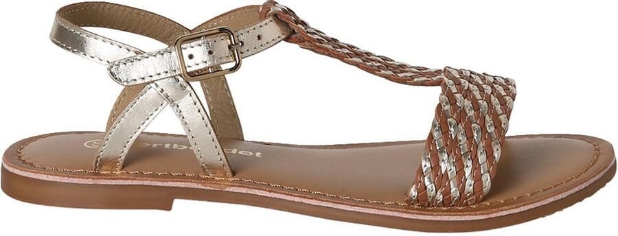 Vertbaudet Leren meisjessandalen