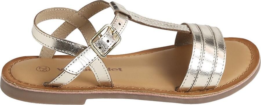 Vertbaudet Leren meisjessandalen