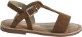VERTBAUDET Leren sandalen voor meisjes collectie kleuterschool bruin - Bruin