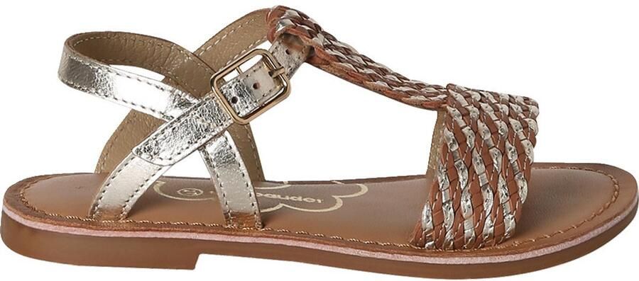 Vertbaudet Leren sandalen voor meisjes collectie kleuterschool