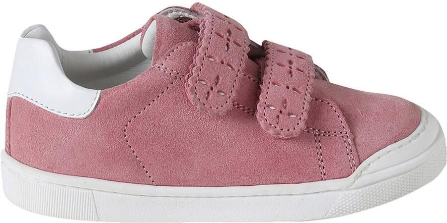 Vertbaudet Leren sneakers met klittenband kleutercollectie meisjes