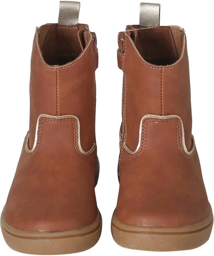 VERTBAUDET Meisjesboots met rits bruin