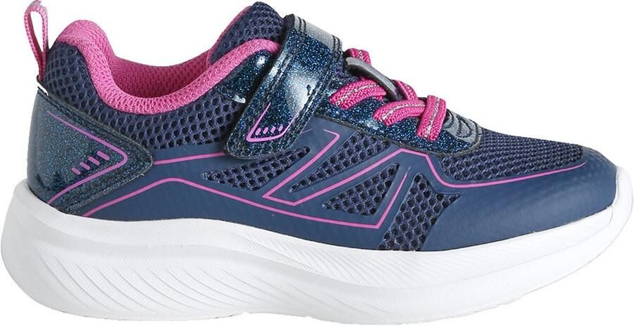 VERTBAUDET Meisjessneakers met klittenband paars