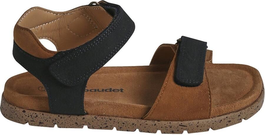 Vertbaudet Sandalen met klittenbandsluiting van leer voor kinderen -collectie