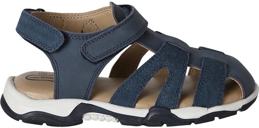 Vertbaudet Sandalen voor jongens van leer met gesp