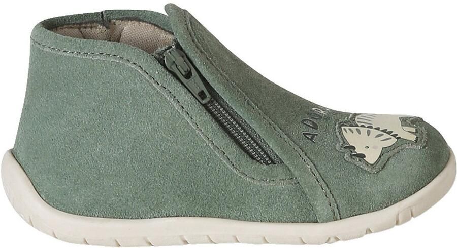 Vertbaudet Sloffen baby zacht leer met rits