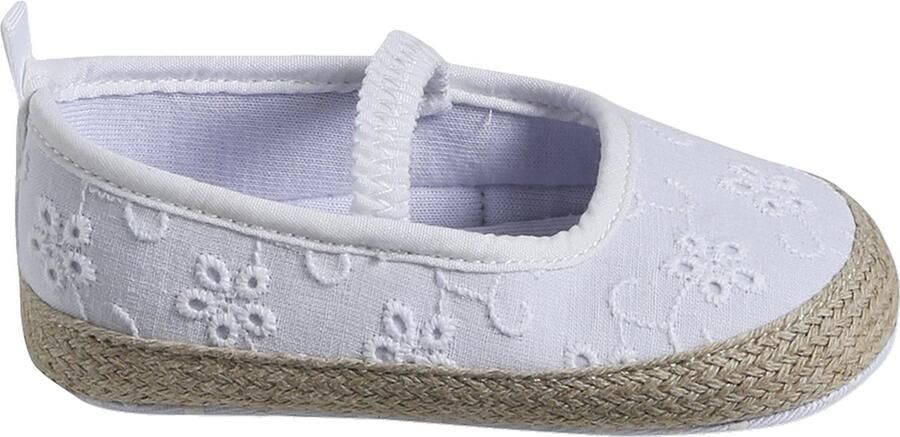 VERTBAUDET Soepele elastische babyschoentjes wit