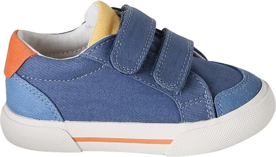 VERTBAUDET Synthetische baskets voor baby's met klittenband veel blauw