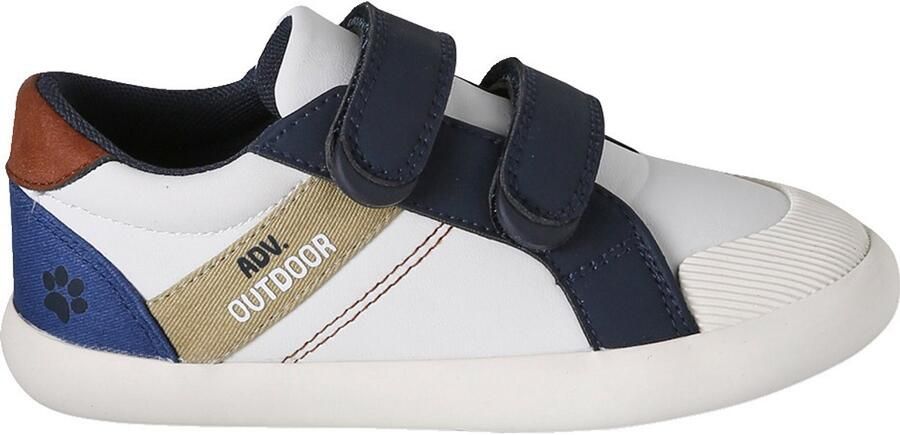 Vertbaudet Synthetische baskets voor jongens met klittenband