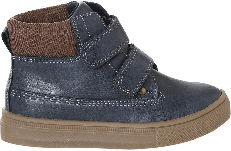 Vertbaudet Synthetische boots voor jongens met klittenband uit de kleutercollectie