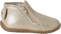 VERTBAUDET Zachte babyboots met ritssluiting van leer goud - Goud