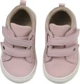 VERTBAUDET Zachte lederen baby-slofjes voor de eerste stapjes roze (poederkleur) - Roze