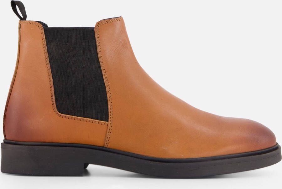 Vertice Chelsea boots cognac Leer