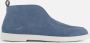 Vertice Instappers blauw Suede - Thumbnail 1