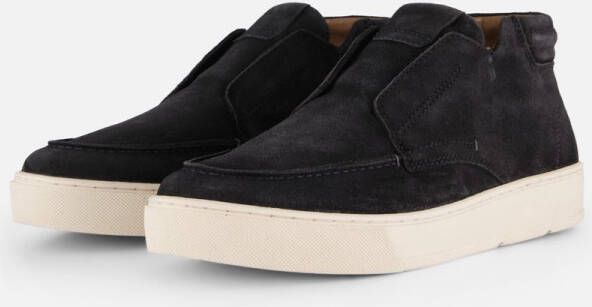 Vertice Instappers blauw Suede