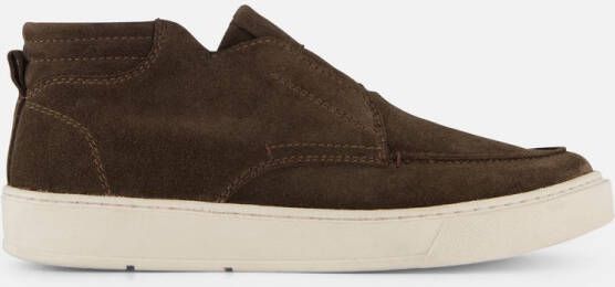 Vertice Instappers bruin Suede