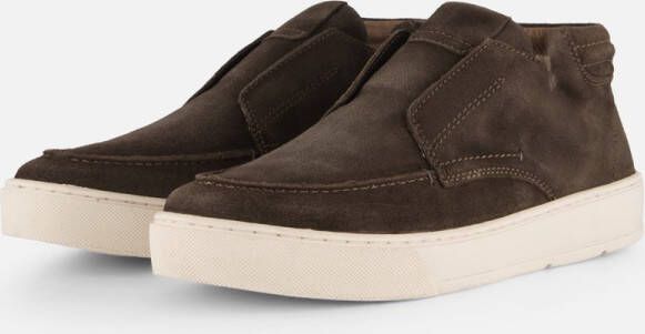 Vertice Instappers bruin Suede