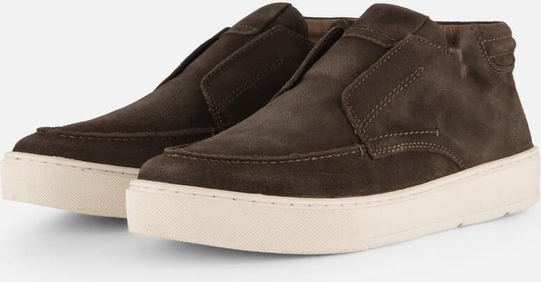 Vertice Instappers bruin Suede