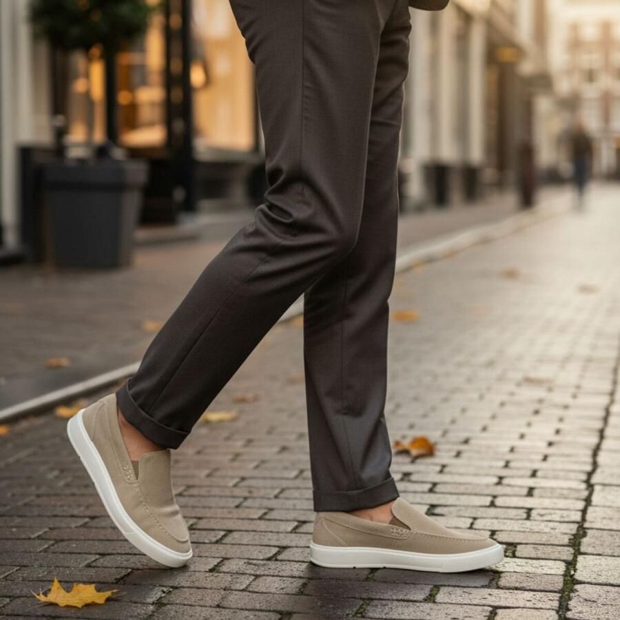 Vertice Loafer beige Suede - Foto 2