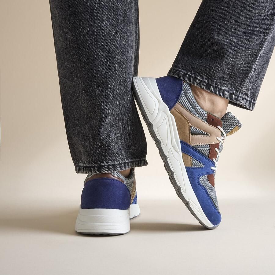 Vertice Sneakers blauw Textiel