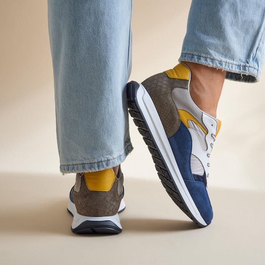 Vertice Sneakers wit Suede