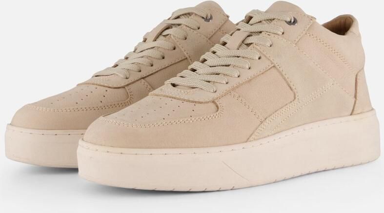 Vertice Veterschoenen beige Leer