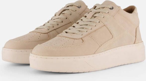 Vertice Veterschoenen beige Leer