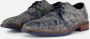 Vertice Veterschoenen blauw Leer - Thumbnail 1