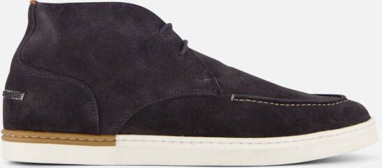 Vertice Veterschoenen blauw Suede
