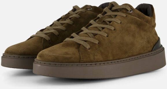 Vertice Veterschoenen groen Suede