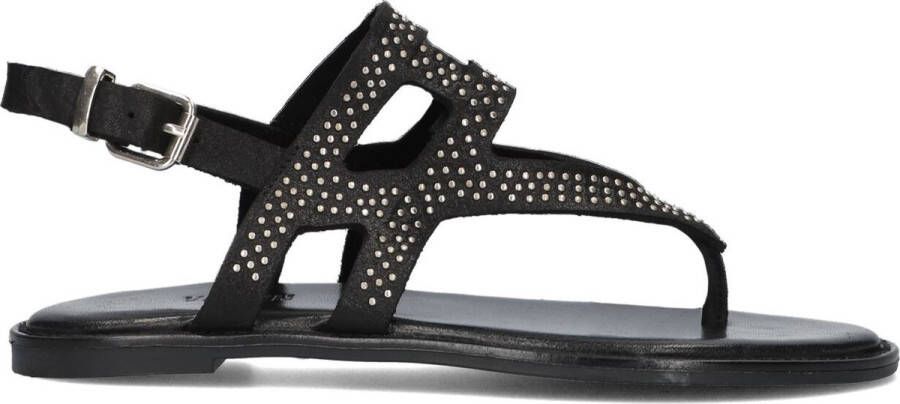 Verton S-10262 Sandalen Dames Zwart