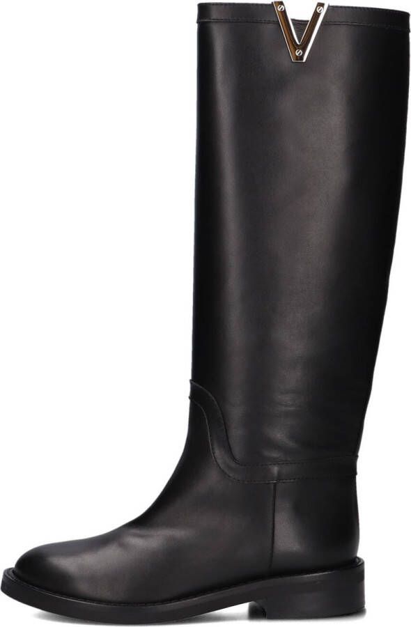 VIA ROMA 15 Hoge Laarzen Dames Luxury 4416 Maat: 37 Materiaal: Leer Kleur: Zwart - Foto 2