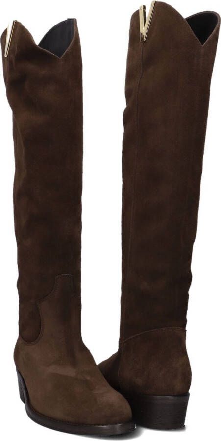 VIA ROMA 15 Laarzen Dames Malibu 3981 Maat: 38 Materiaal: Suède Kleur: Cognac