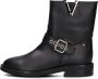 VIA ROMA 15 Enkellaarsjes Dames Malibu 4218 Maat: 40 Materiaal: Leer Kleur: Zwart - Thumbnail 2