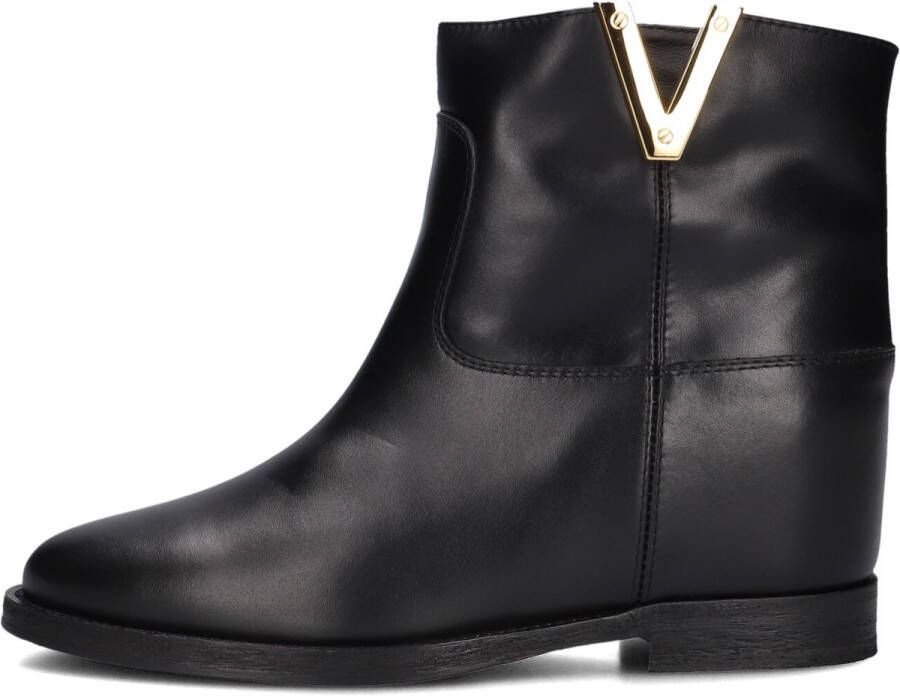 Via Roma 15 Santa Monica 2576 Enkellaarsjes Dames Zwart