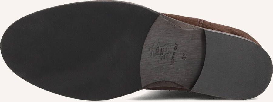 Via Roma 15 Santa Monica 2576 Enkellaarsjes Enkelboots met rits Dames Bruin