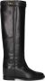 VIA ROMA 15 Hoge Laarzen Dames Santa Monica 3807 Maat: 37 5 Materiaal: Leer Kleur: Zwart - Thumbnail 2