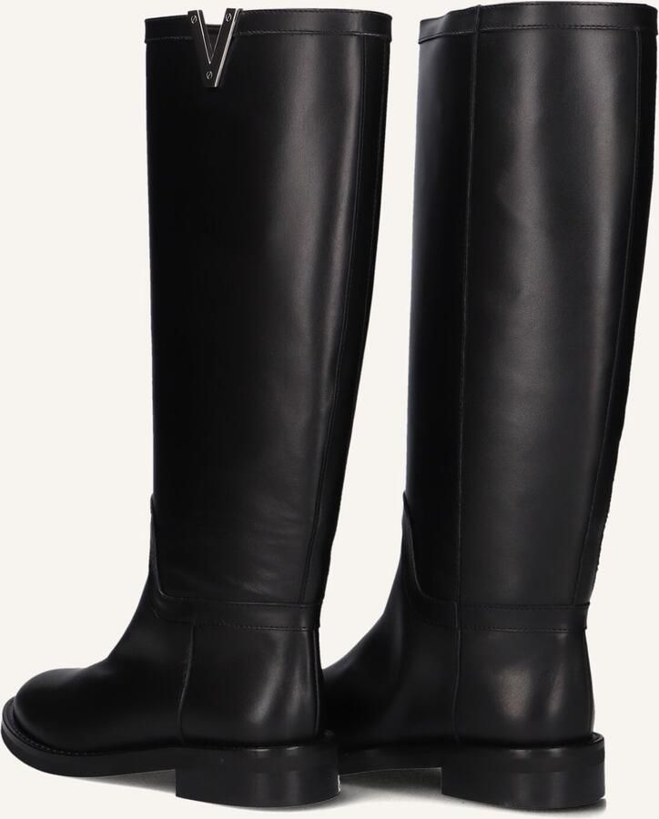 VIA ROMA 15 Hoge Laarzen Dames Luxury 4416 Maat: 41 Materiaal: Leer Kleur: Zwart - Foto 2