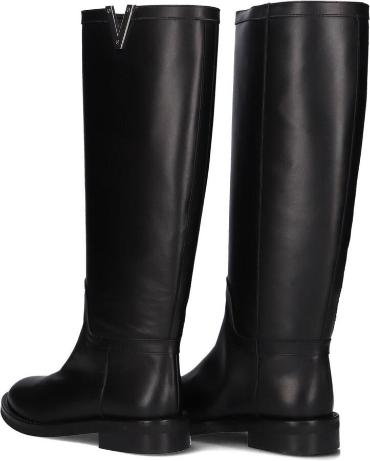 VIA ROMA 15 Hoge Laarzen Dames Luxury 4416 38 5 Leer Zwart - Foto 2