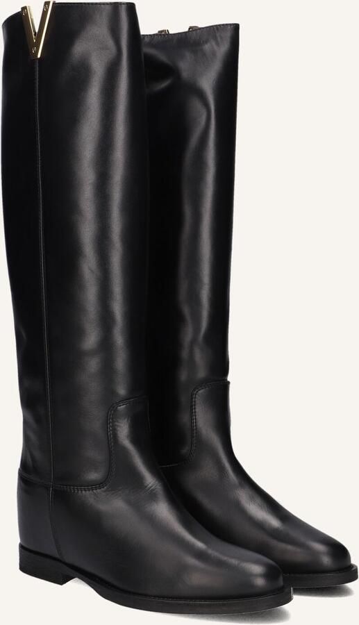 VIA ROMA 15 Laarzen Dames Santa Monica 2568 Maat: 37 Materiaal: Leer Kleur: Zwart