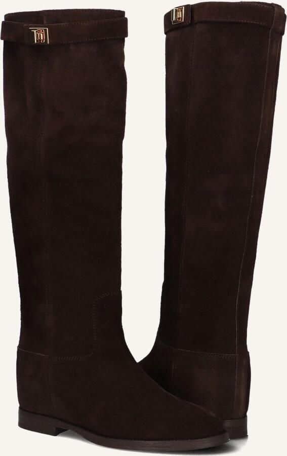 VIA ROMA 15 Hoge Laarzen Dames Santa Monica 3807 Maat: 39 Materiaal: Suède Kleur: Bruin - Foto 4