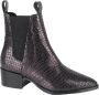 VIA VAI Rose Andrew laarzen zwart Leer Chelsea boots Dames - Thumbnail 1